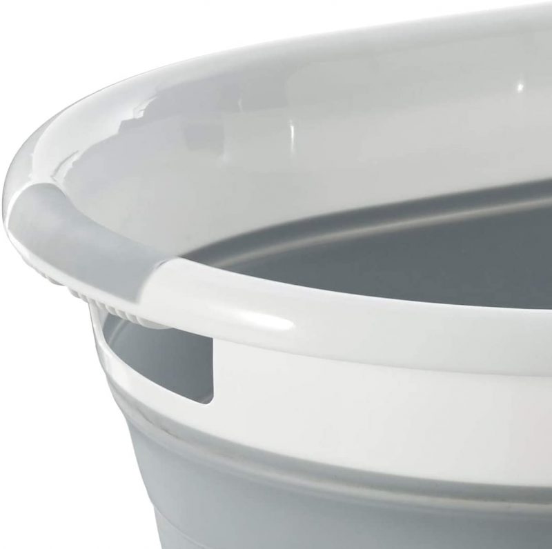 Collapsible Plastic Laundry Basket