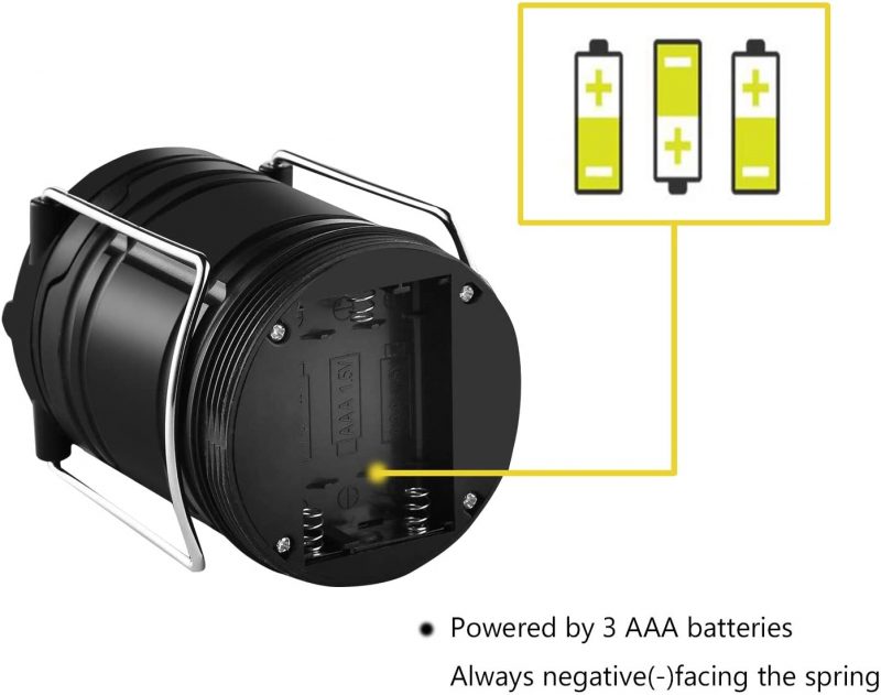 2 Pack Portable LED Collapsible Camping Lantern As Seen On TV