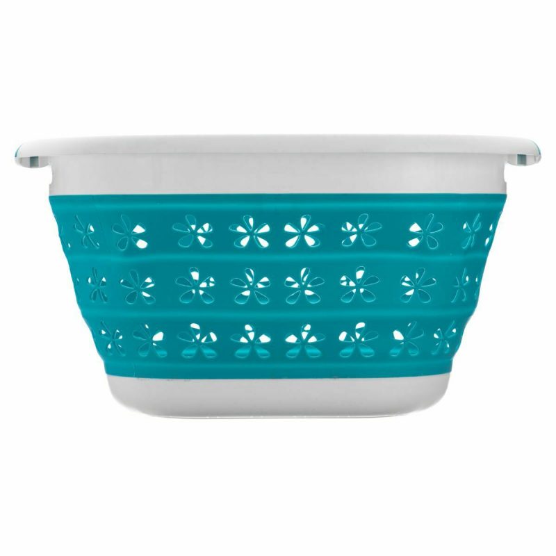Collapsible Laundry Basket Folding Cloth Washing Pop Up Storage Bin Space Saving