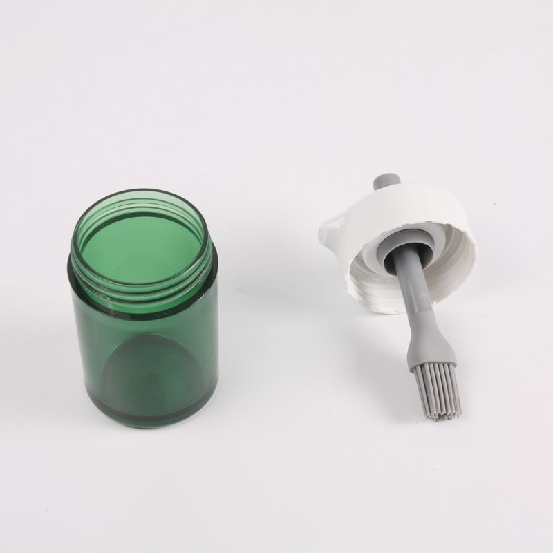 Silicone Oil Brush Set Olive Oil Dispenser Bottle with Brush,BBQ Oil Bottle Used for Outdoor Barbecue