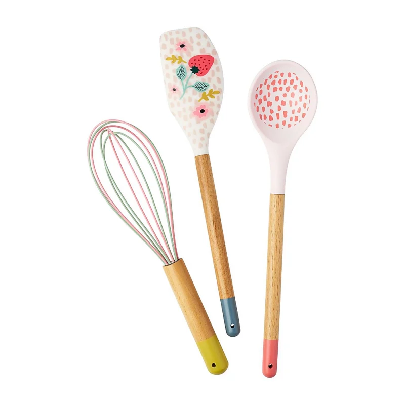 Strawberry Patch Utensils Set