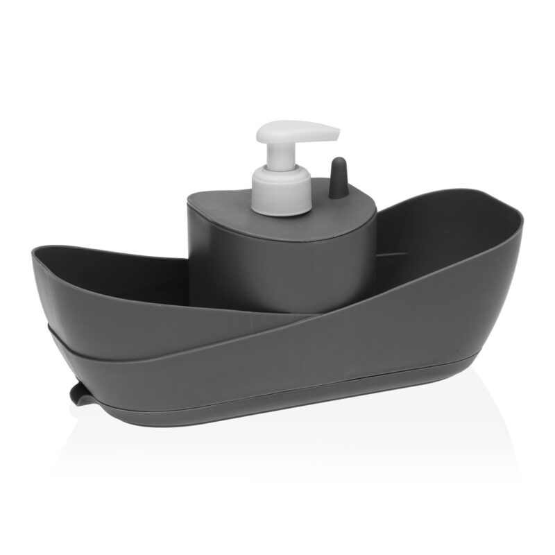 GREY SOAP DISPENSER