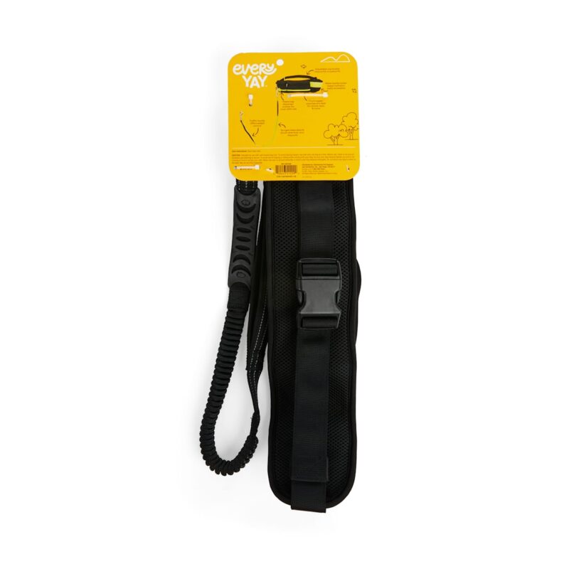 The Pace Yellow Running Belt & Leash Set for Dogs
