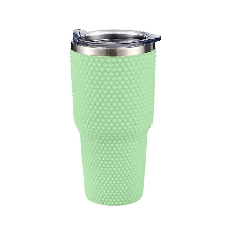 New Plastic 30oz Double Walled Studded Tumbler