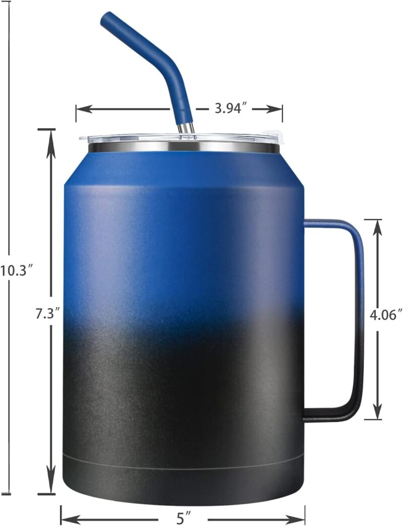 Stainless Steel Vacuum Insulated Cup with Handle
