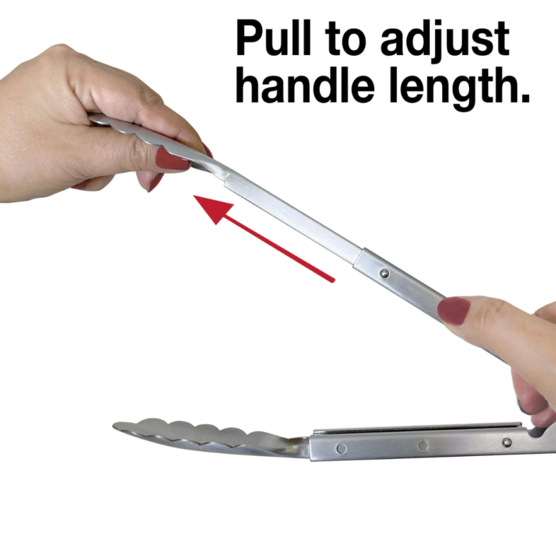 STAINLESS STEEL ADJUSTABLE LOCKING TONGS