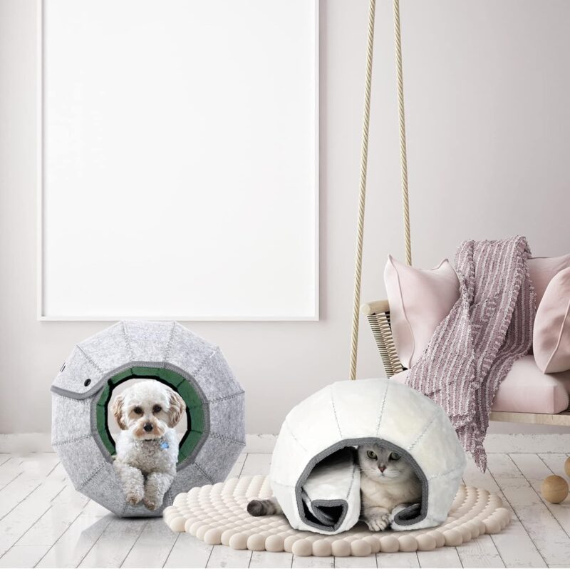 Soft Cat Cave & Foldable Bed