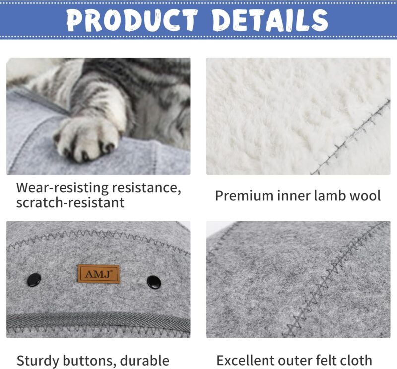 Soft Cat Cave & Foldable Bed