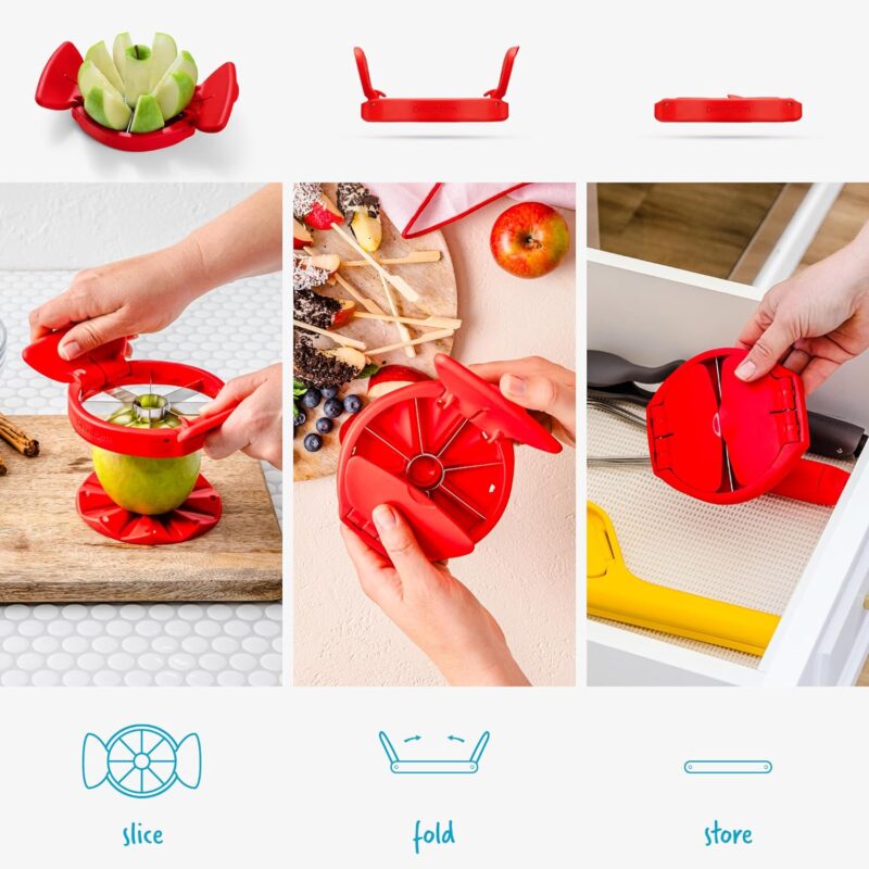Fold-Flat Apple Corer